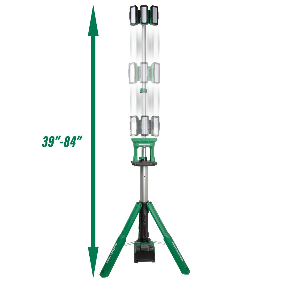 Metabo 18V MultiVolt Cordless 4,000 Lumen LED Tripod Site Light (Bare Tool) UB18DGQ4M