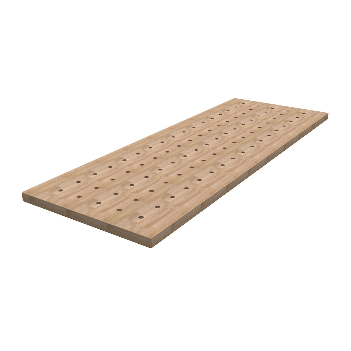Kreg Universal Bench with 24 x 68 in. Hardwood Top with Dog Holes UBENCH-6824-DH