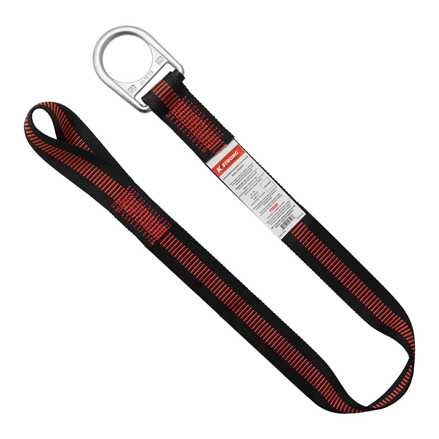 K Strong 3' Choker Style Anchor Strap with Loop and D-ring UFA20603