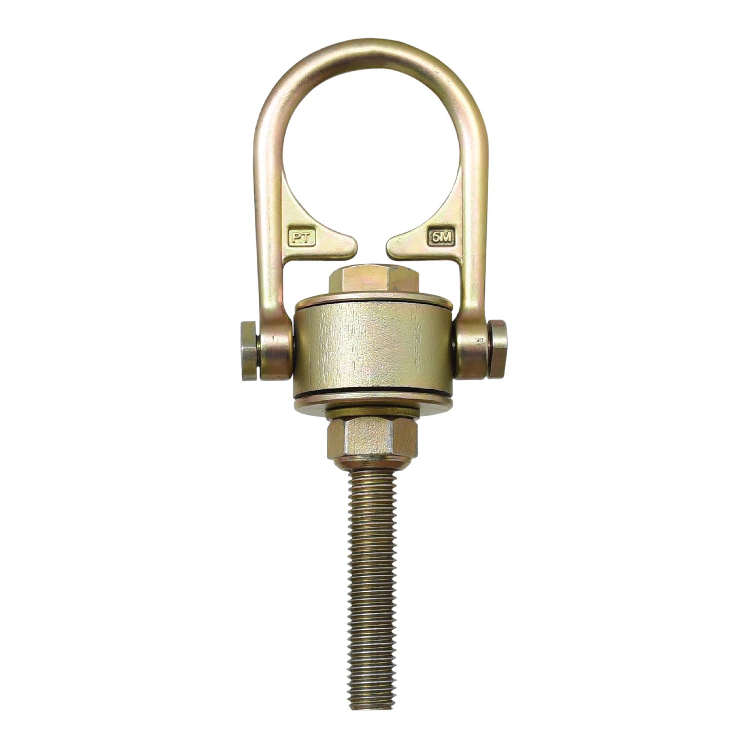 K Strong Bully Swivel 10K Anchor for Metal Structure with 5/8", 4" Long Hex Head Bolt, Nut, and Washer UFA30311