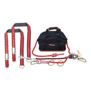 K Strong Wrangler Jr. 60' Adjustable 2-Person Capacity Horizontal Lifeline System UFA40012