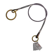 K Strong 4' Coated Wire Cable Sling with Large and Small O-Rings UFA710104