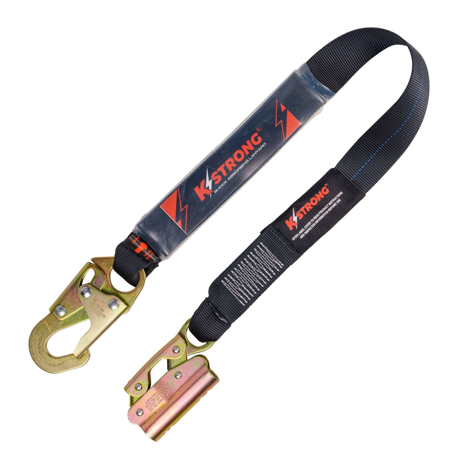 K Strong 3' Manual Shock Absorbing Rope Grab Assembly UFG611020