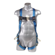 Kapture Essential 3-Point Full Body Harness, Dorsal D-ring, 2 Side D-rings, TB Legs (L-XL)