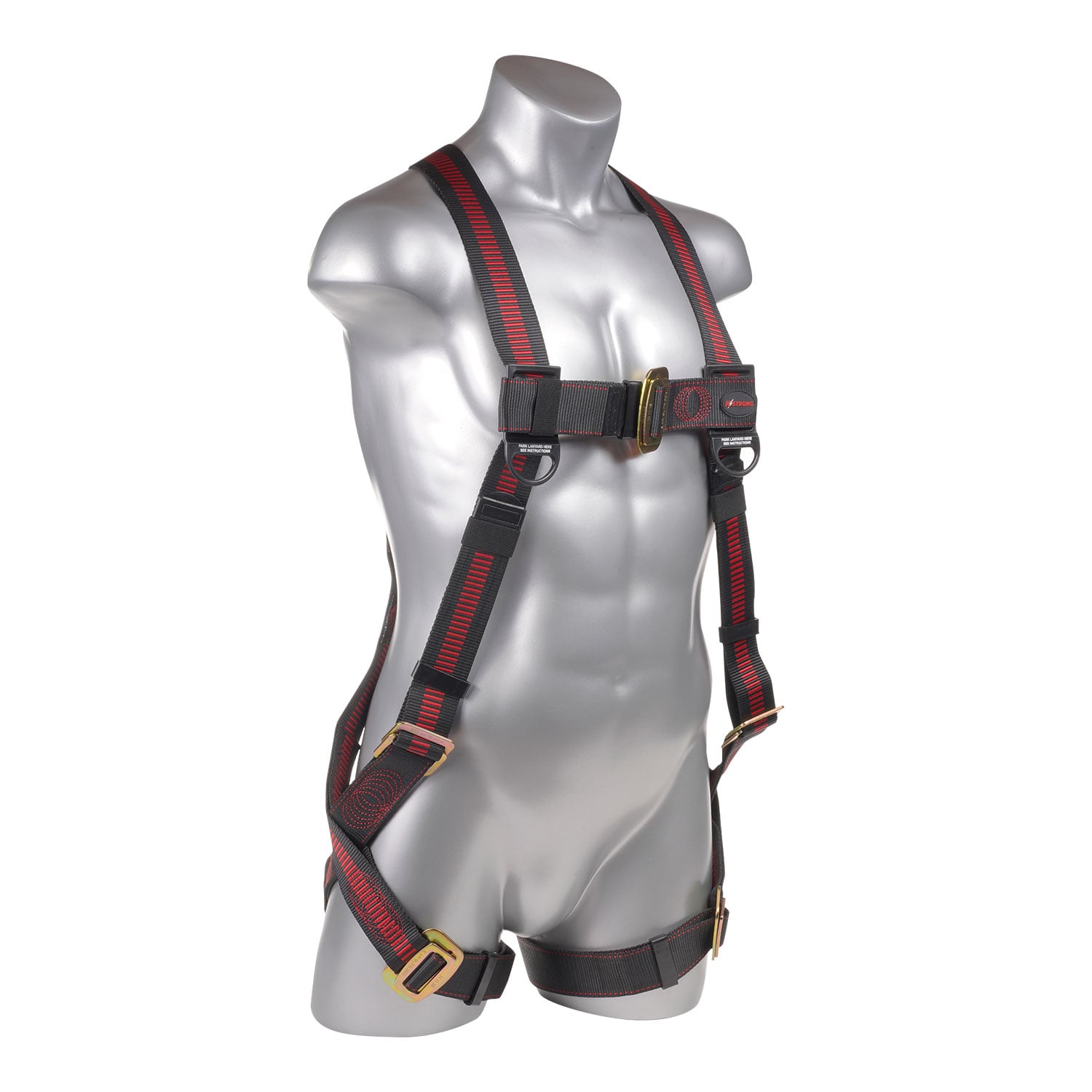 K Strong Kapture Elite 5-Point Full Body Harness, Dorsal D-ring, MB Legs (S-M) UFH10201P(S-M)