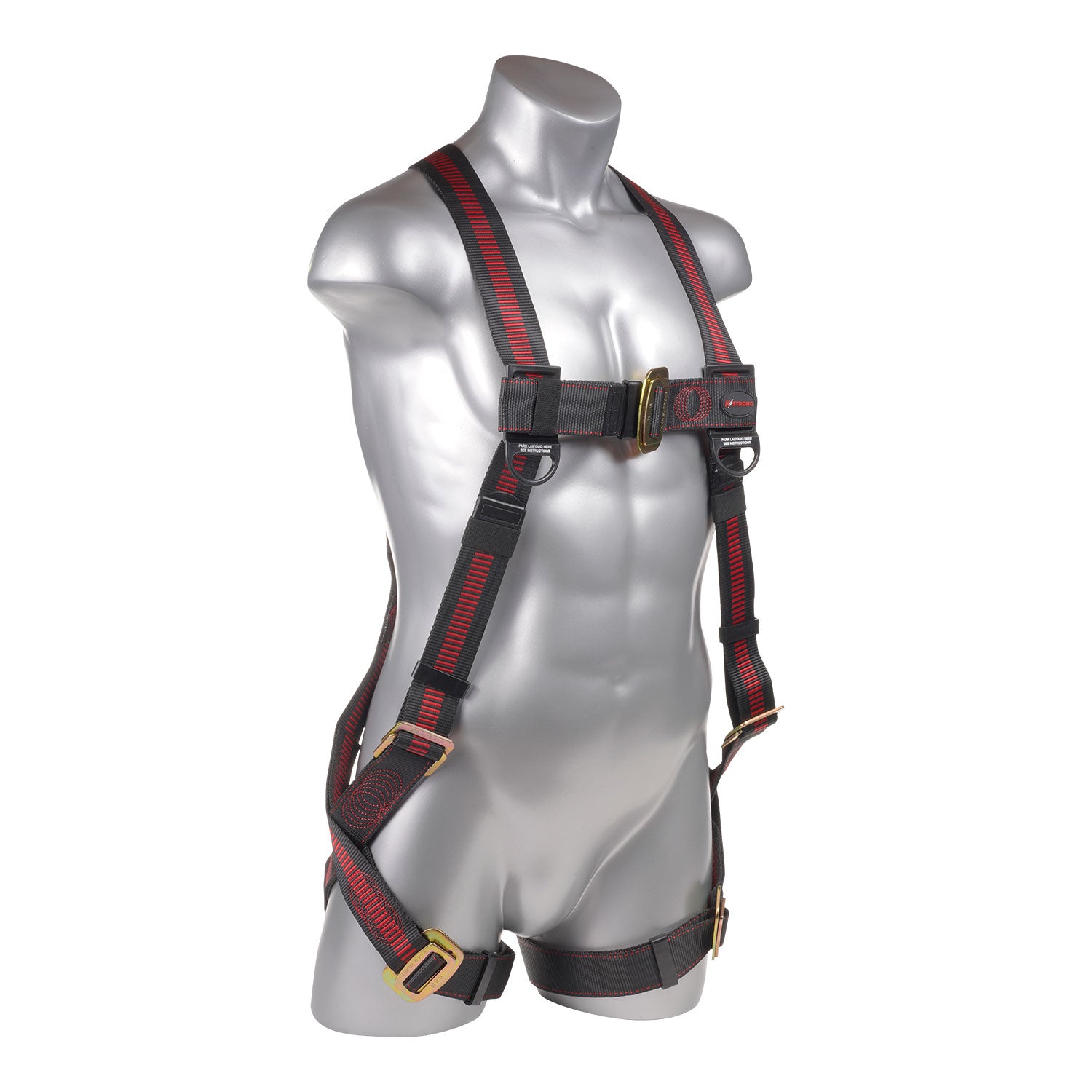 K Strong Kapture Elite 5-Point Full Body Harness, Dorsal D-ring, MB Legs (L-XL) UFH10201P(L-XL)