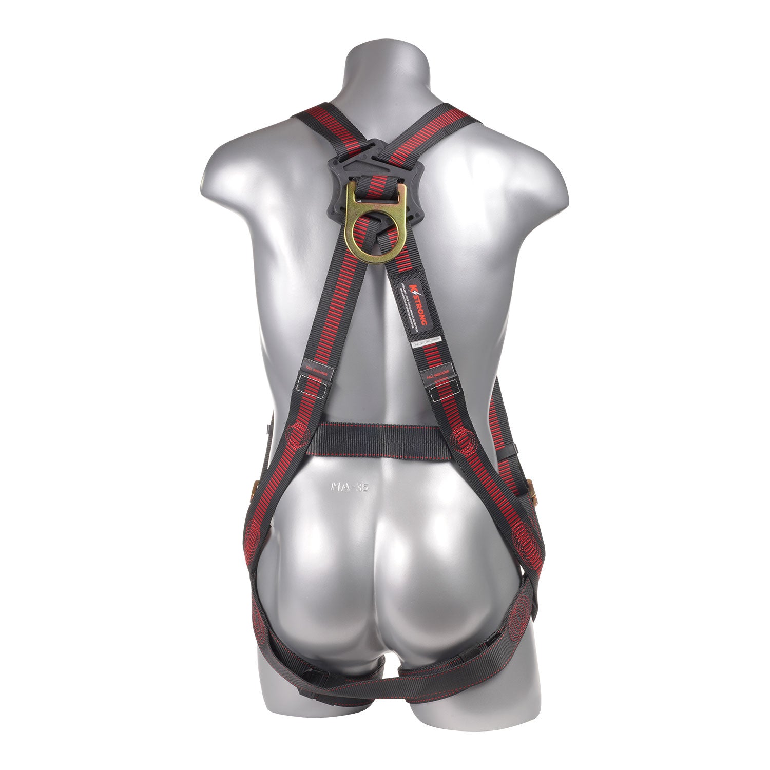 K Strong Kapture Elite 5-Point Full Body Harness, Dorsal D-ring, MB Legs (L-XL) UFH10201P(L-XL)
