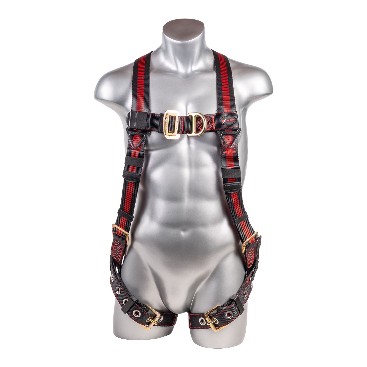 Kapture Elite 5-Point Full Body Harness, Dorsal D-ring, Front D-ring, TB Legs (L-XL)