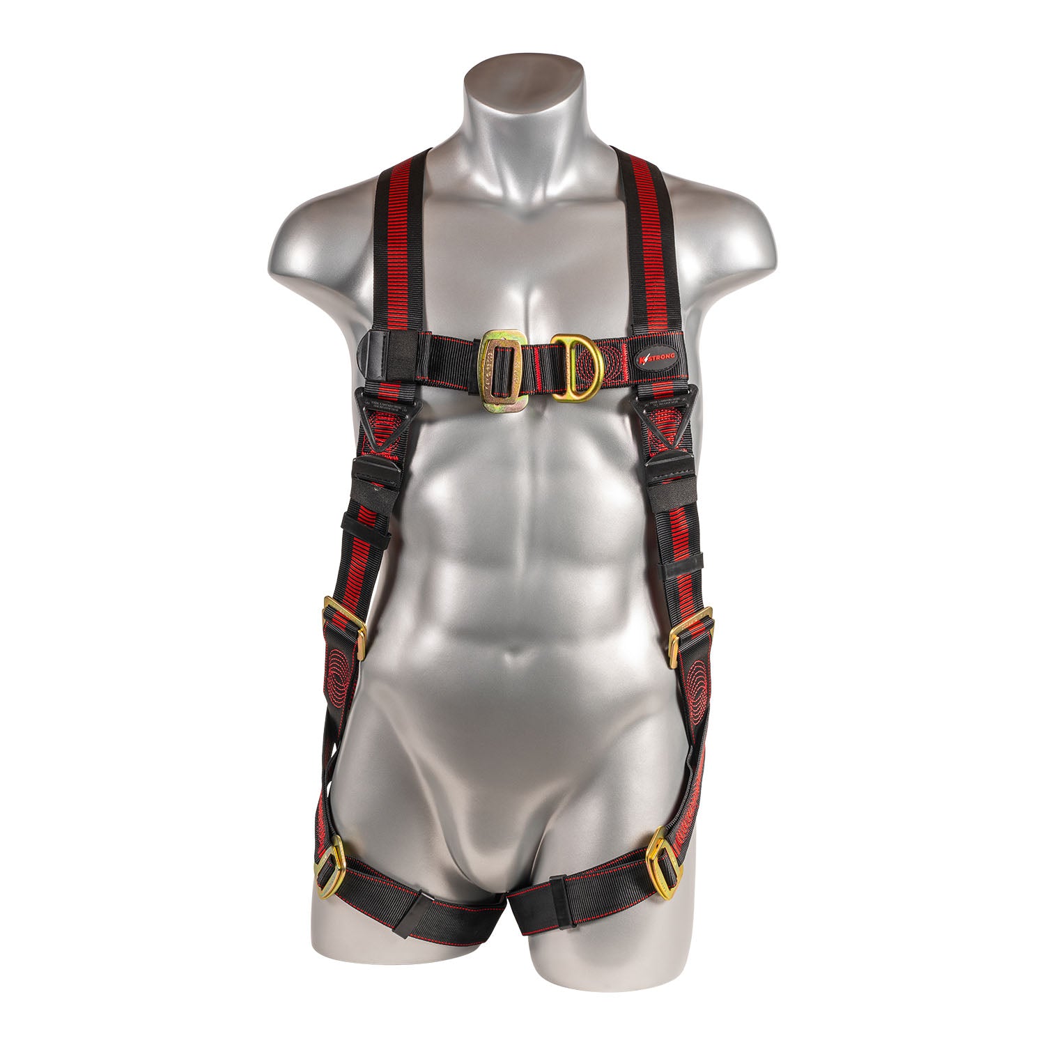 K Strong Kapture Elite 5-Point Full Body Harness, Dorsal D-ring, Front D-ring, MB Legs (M-L) UFH10211P(M-L)
