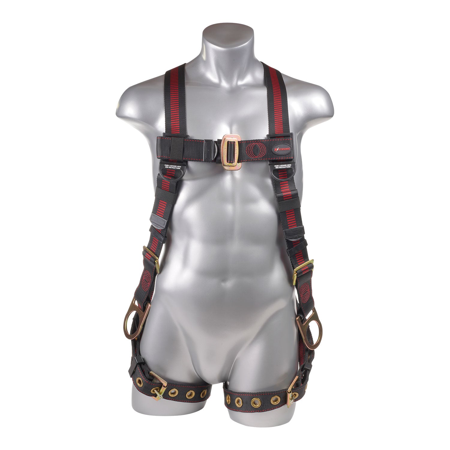 Kapture Elite 5-Point Full Body Harness, Dorsal D-ring, 2 Side D-rings, TB Legs (M-L)