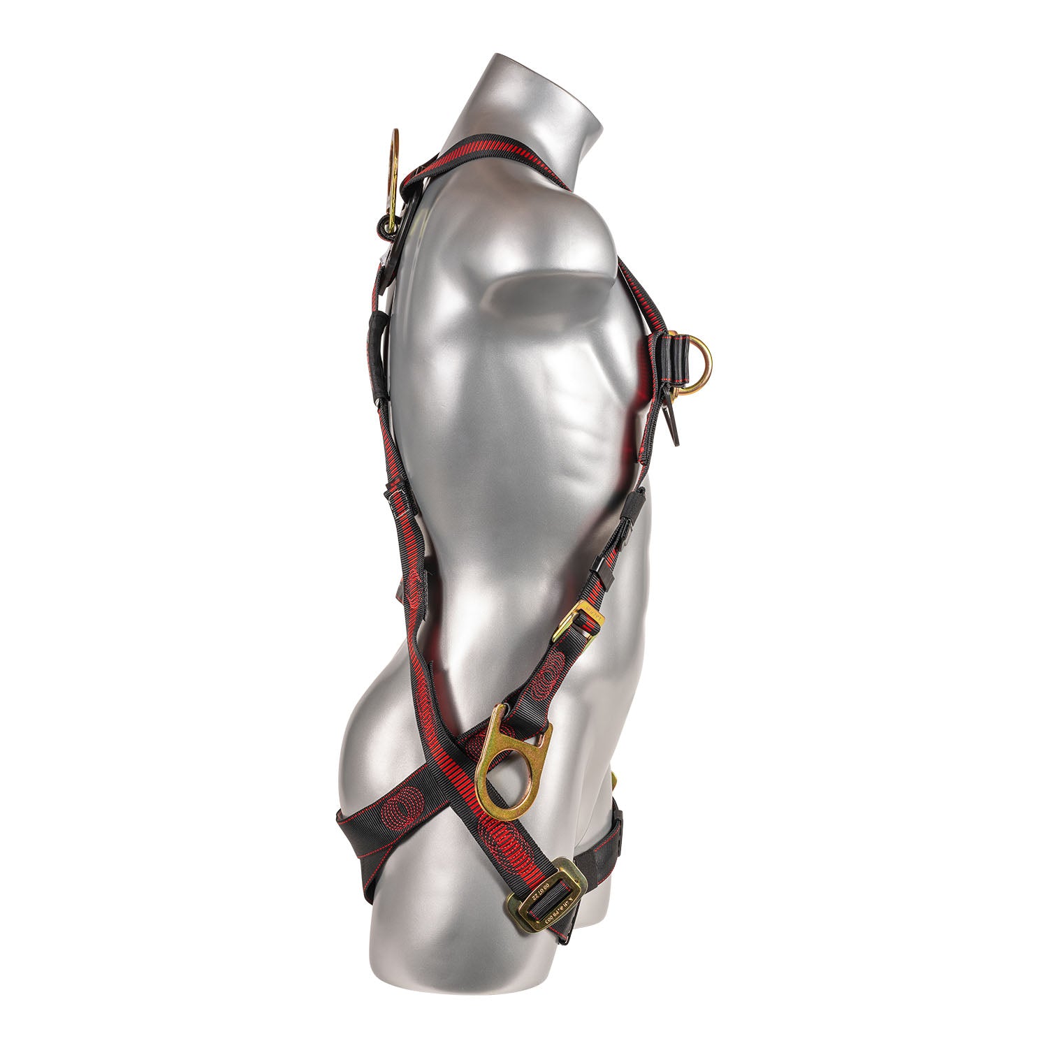 K Strong Kapture Elite 5-Point Full Body Harness, Dorsal D-ring, Front D-Ring, 2 Side D-rings, MB Legs (M-L) UFH10252P(M-L)