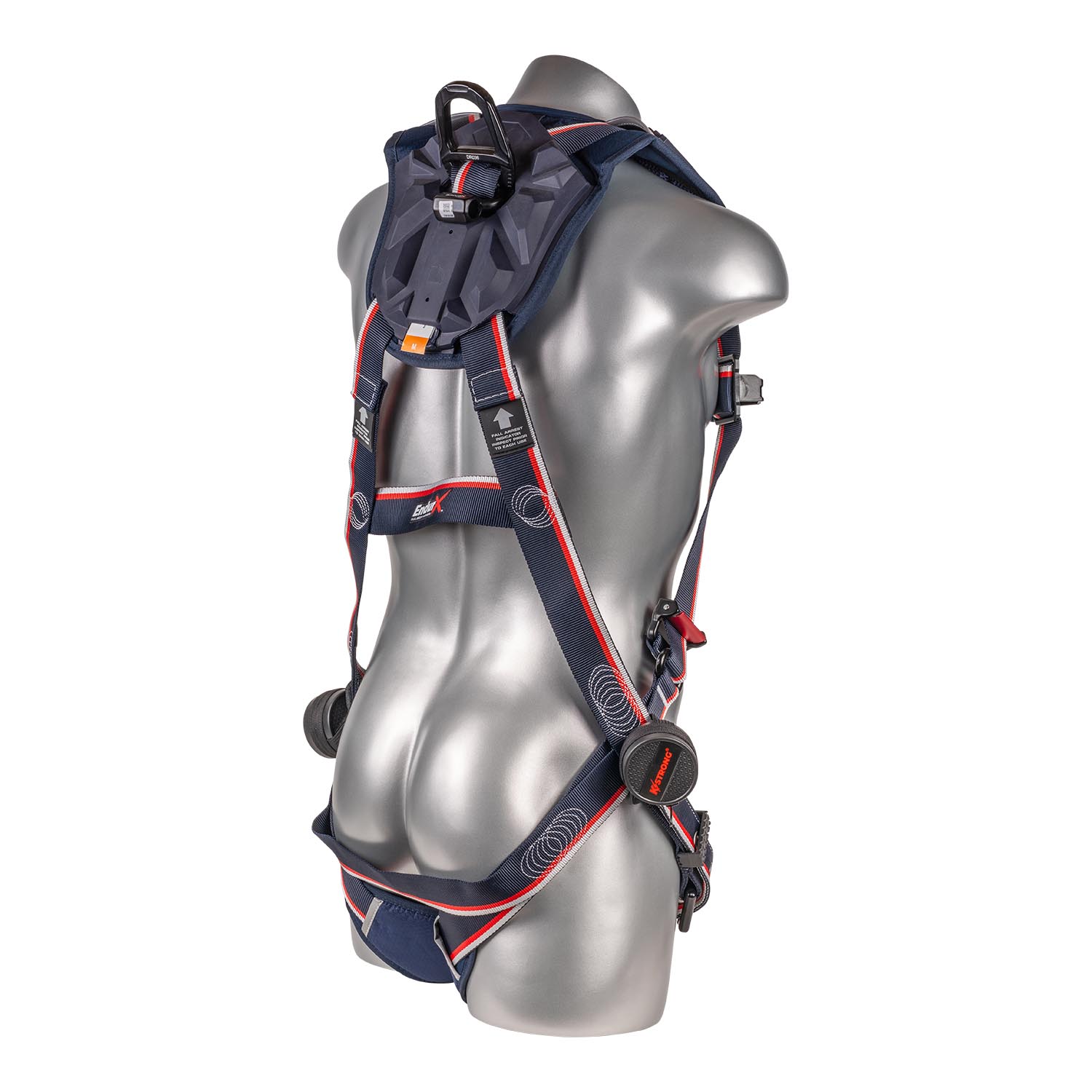 K Strong EndurX 5-Point Full Body Harness, Abrasion Resistant Shoulder Pad, Deluxe Leg Pads, Enhanced Dorsal D-ring Plus, Quick Slide Adjusters, Trauma Relief Straps, QC Chest, TB Legs (SS) (3XL) UFH10501G(3XL)