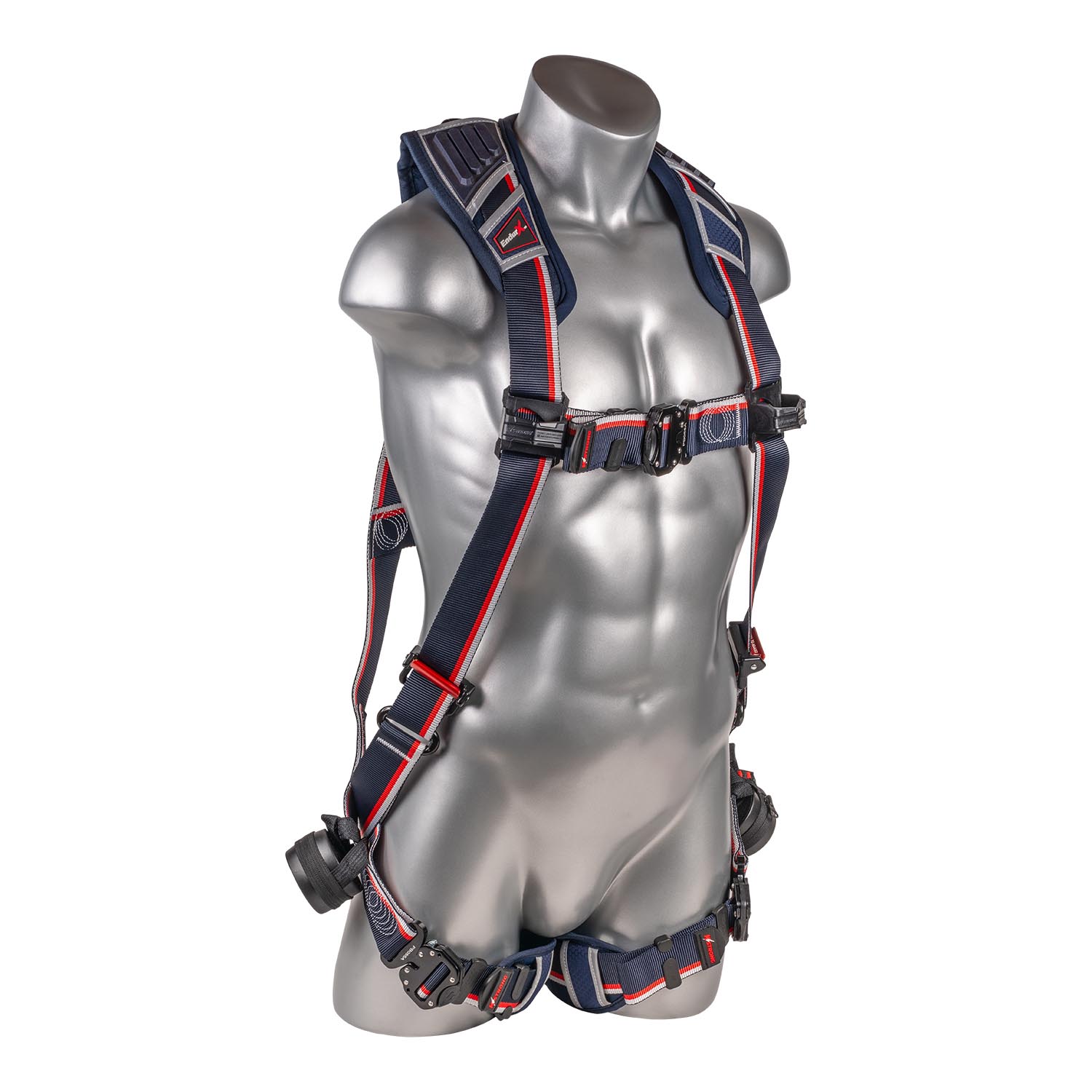 K Strong EndurX 5-Point Full Body Harness, Abrasion Resistant Shoulder Pad, Deluxe Leg Pads, Enhanced Dorsal D-ring Plus, Quick Slide Adjusters, Trauma Relief Straps, QC Chest/Legs (3XL) UFH10501Q(3XL)
