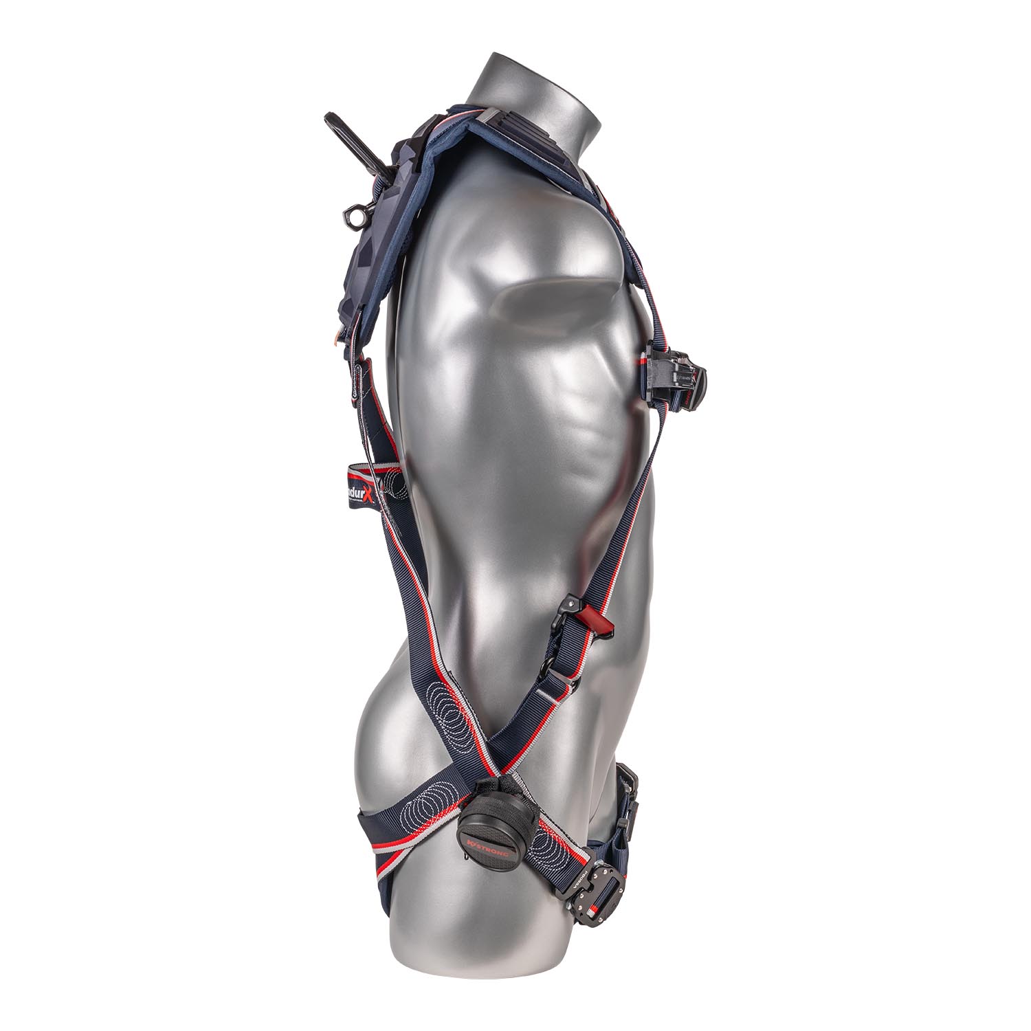 K Strong EndurX 5-Point Full Body Harness, Abrasion Resistant Shoulder Pad, Deluxe Leg Pads, Enhanced Dorsal D-ring Plus, Quick Slide Adjusters, Trauma Relief Straps, QC Chest/Legs (2XL) UFH10501Q(2XL)
