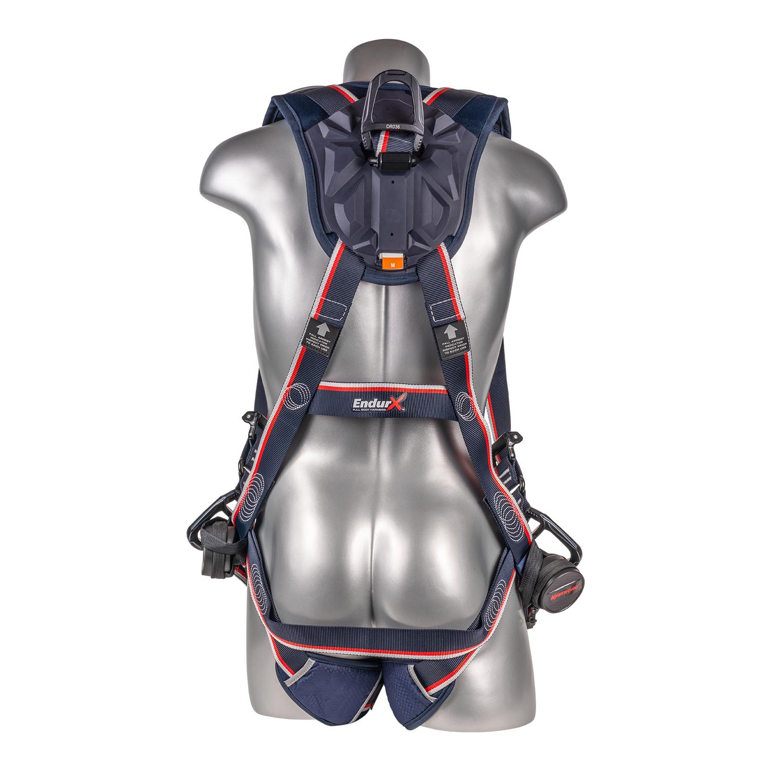 K Strong EndurX 5-Point Full Body Harness, Abrasion Resistant Shoulder Pad, Deluxe Leg Pads, Enhanced Dorsal D-ring Plus, Side D-rings, Quick Slide Adjusters, Trauma Relief Straps, QC Chest, TB Legs (SS) (L) UFH10531G(L)