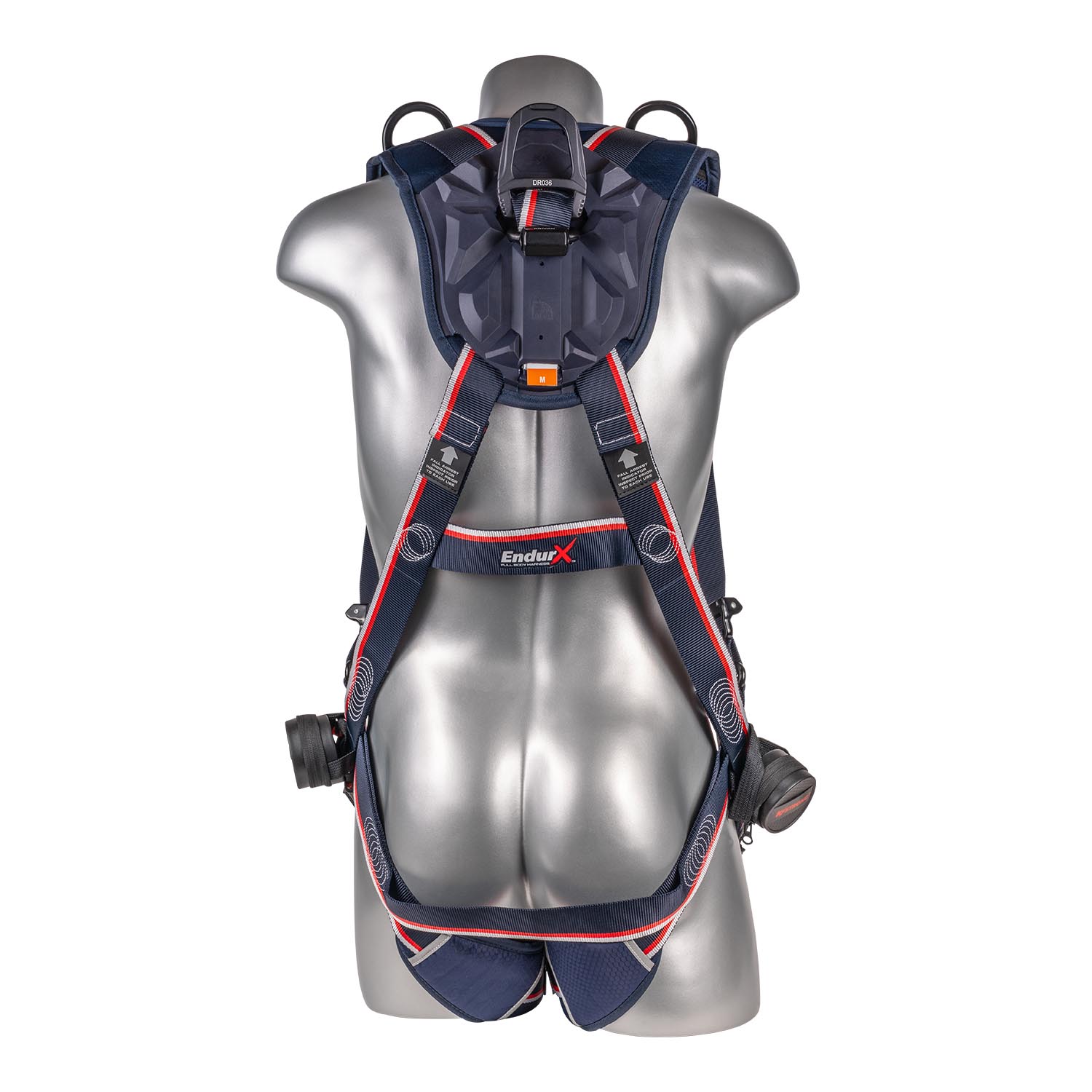 K Strong EndurX 5-Point Full Body Harness, Abrasion Resistant Shoulder Pad, Deluxe Leg Pads, Enhanced Dorsal D-ring Plus, Shoulder D-rings, Quick Slide Adjusters, Trauma Relief Straps, QC Chest, TB Legs (SS) (S) UFH10533G(S)