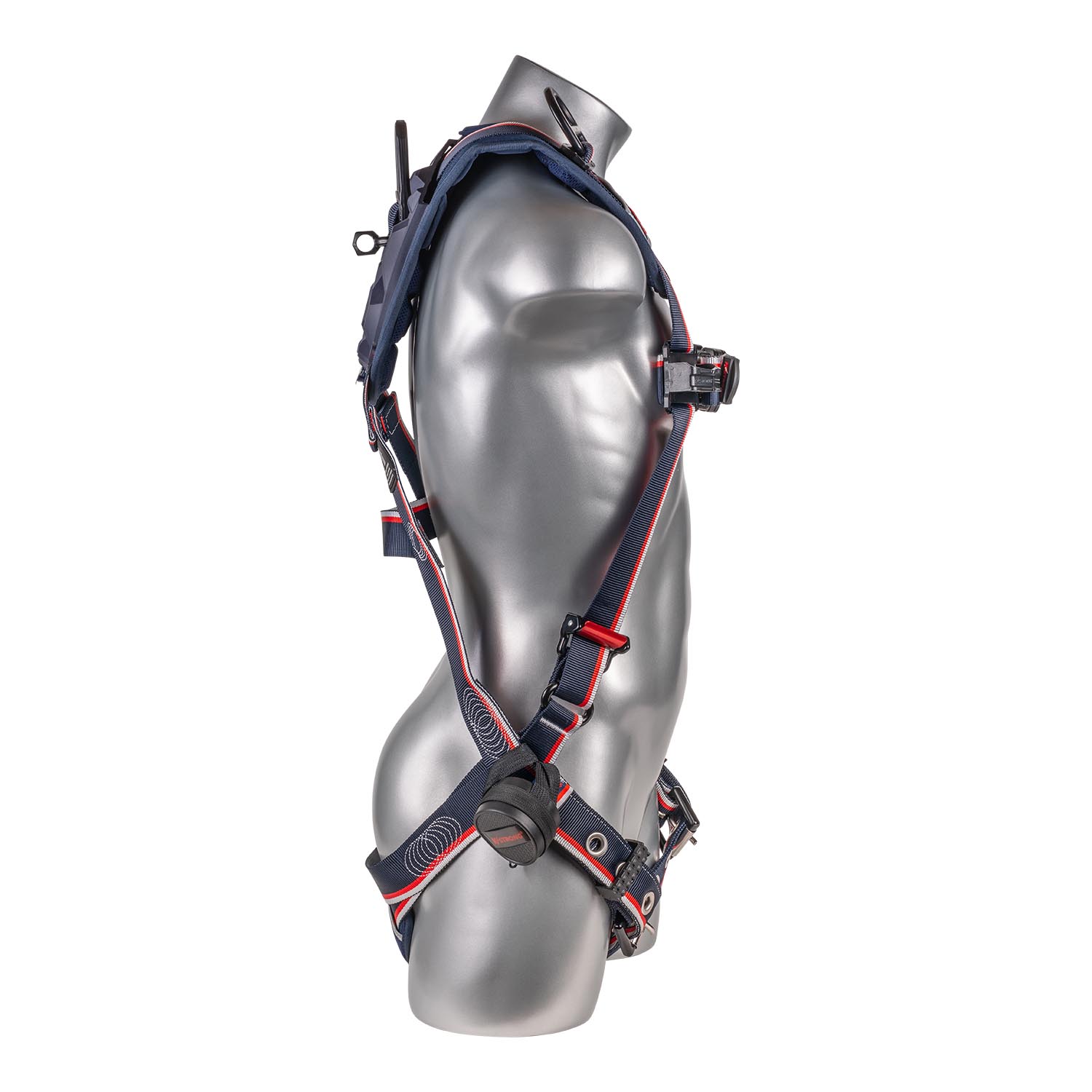 K Strong EndurX 5-Point Full Body Harness, Abrasion Resistant Shoulder Pad, Deluxe Leg Pads, Enhanced Dorsal D-ring Plus, Shoulder D-rings, Quick Slide Adjusters, Trauma Relief Straps, QC Chest, TB Legs (SS) (XS) UFH10533G(XS)