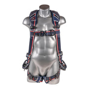 K Strong EndurX 5-Point Full Body Harness, Abrasion Resistant Shoulder Pad, Deluxe Leg Pads, Enhanced Dorsal D-ring Plus, Front D-ring, Side D-rings, Quick Slide Adjusters, Trauma Relief Straps, QC Chest/Legs (2XL) UFH10551Q(2XL)