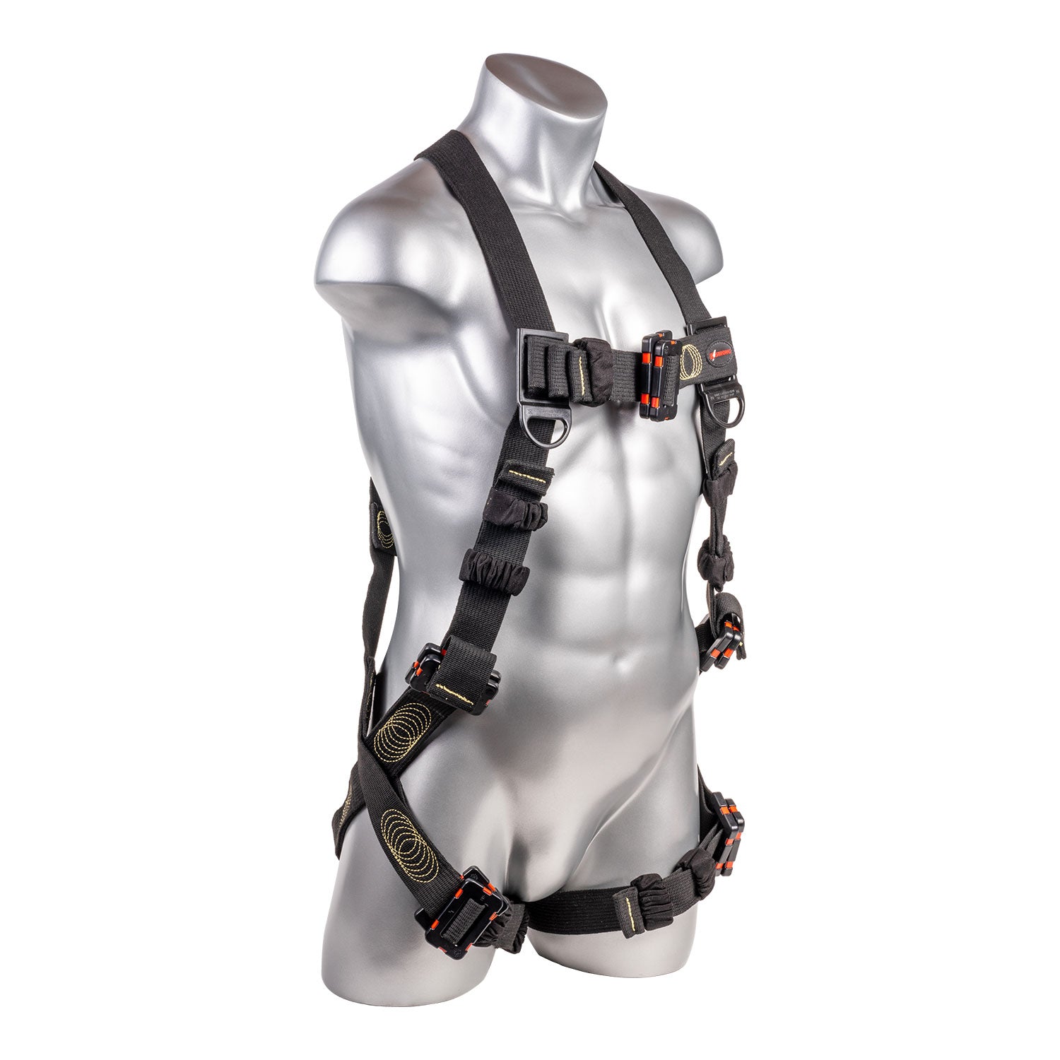 K Strong Kapture Element Arc Flash 5-Point Full Body Harness, Dorsal D-ring, Mating Buckle Legs and Chest (L-XL) UFH10700P(L-XL)