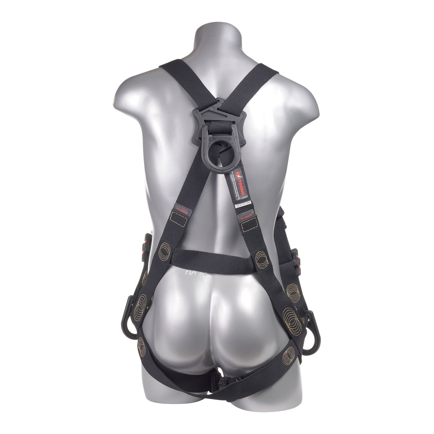 K Strong Kapture Element Arc Flash 5-Point Full Body Harness, Dorsal D-ring, 2 Side D-rings, Mating Buckle Legs and Chest (L-XL) UFH10701P(L-XL)