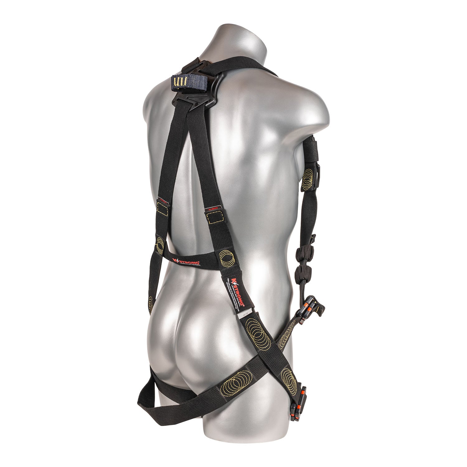 K Strong Kapture Element Arc Flash 5-Point Full Body Harness, Web Loop Dorsal and Front D-rings, Mating Buckle Legs and Chest (L-XL) UFH10711P(L-XL)