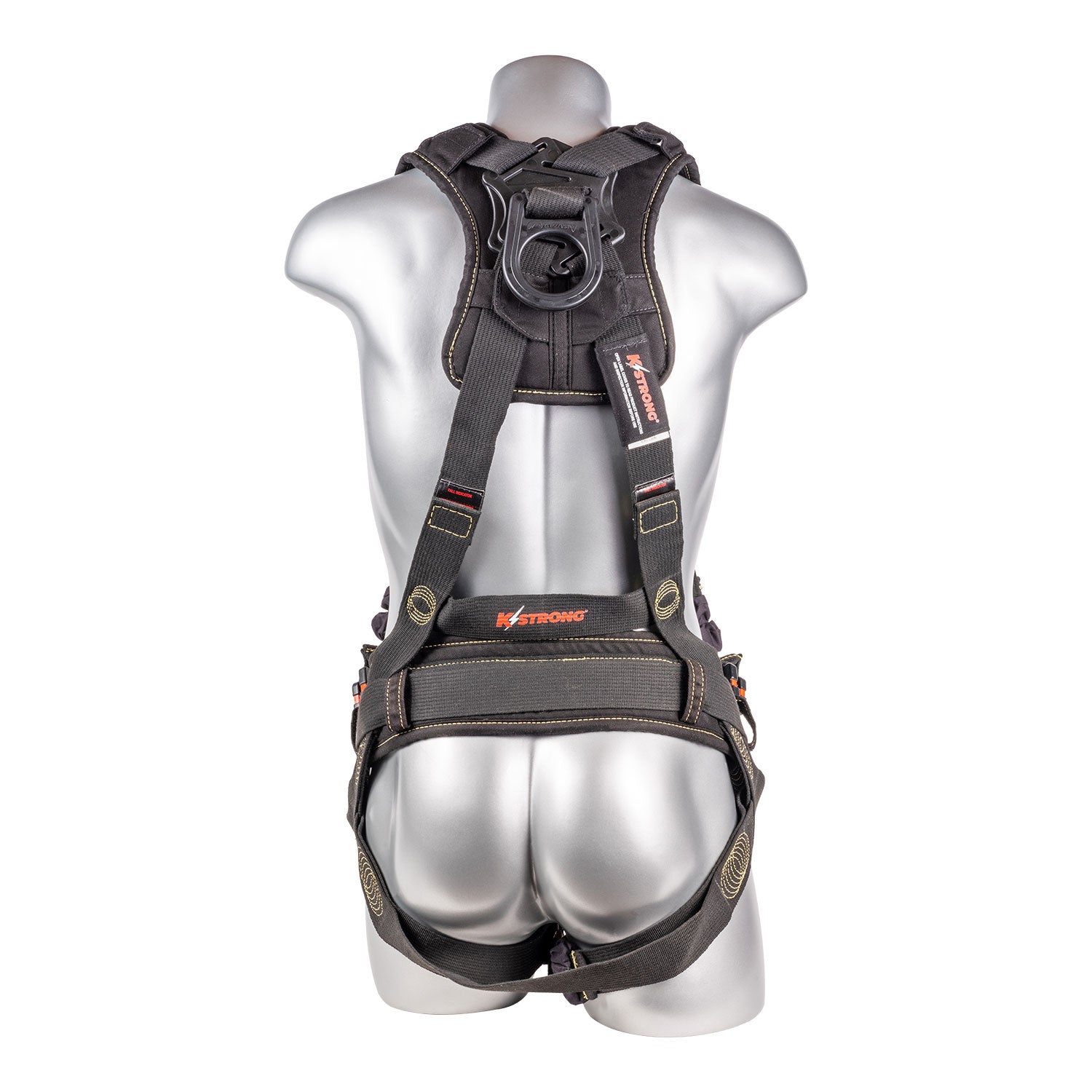 K Strong Kapture Element Arc Flash 5-Point Full Body Harness, Dorsal D-ring, Front D-Ring, Side D-rings, Waist Pad w/ Tool Belt, Back/Shoulder Pad, Mating Buckle Legs and Chest (S-L) UFH10732P(S-L)