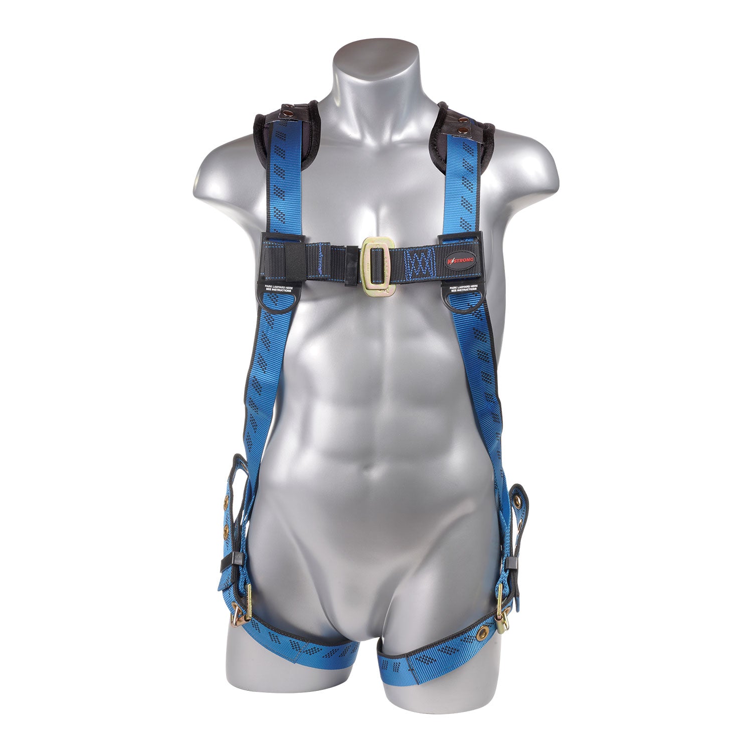 Kapture Essential 3-Point Full Body Harness, Removable Shoulder Padding, Dorsal D-ring, TB Legs (S-L)