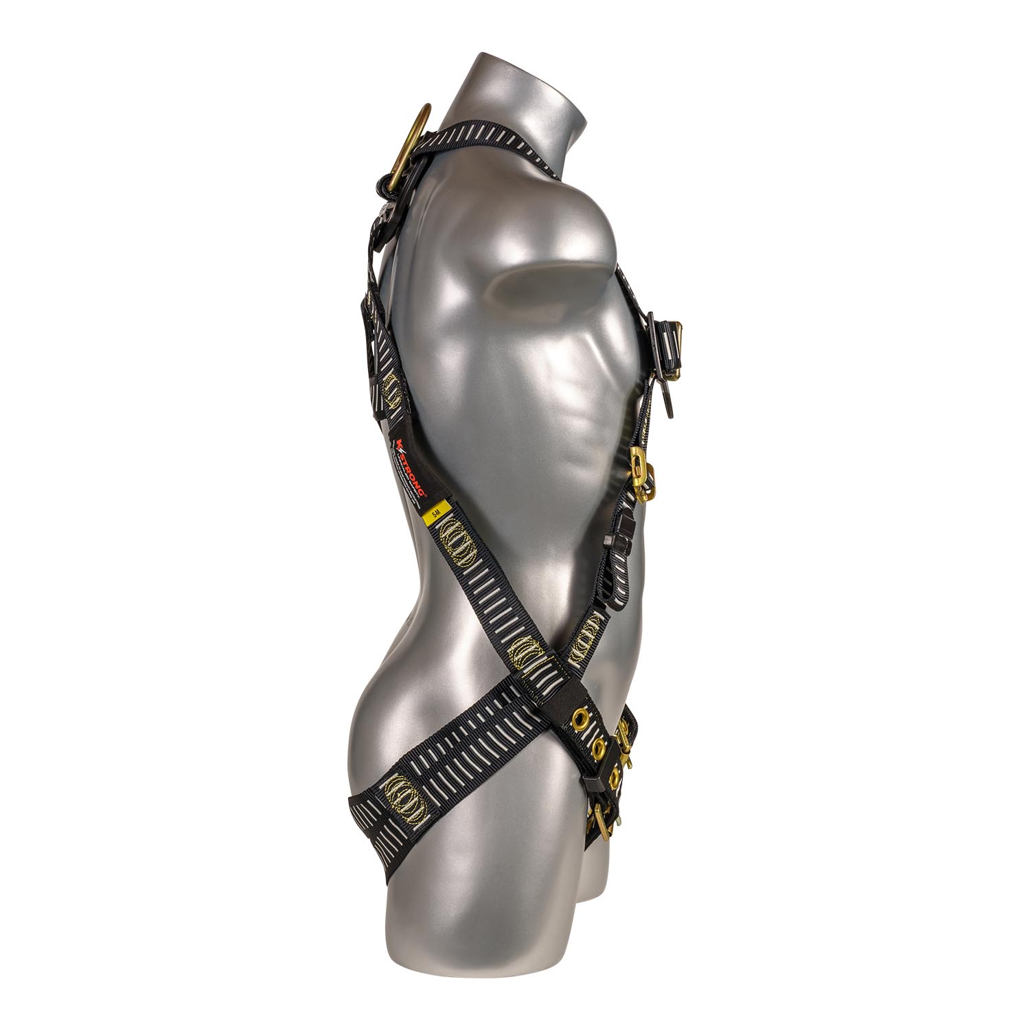 K Strong Kapture Element Welding Harness, Dorsal D-Ring, QC Chest, TB Legs (S-M) UFH19902GQFR(S-M)