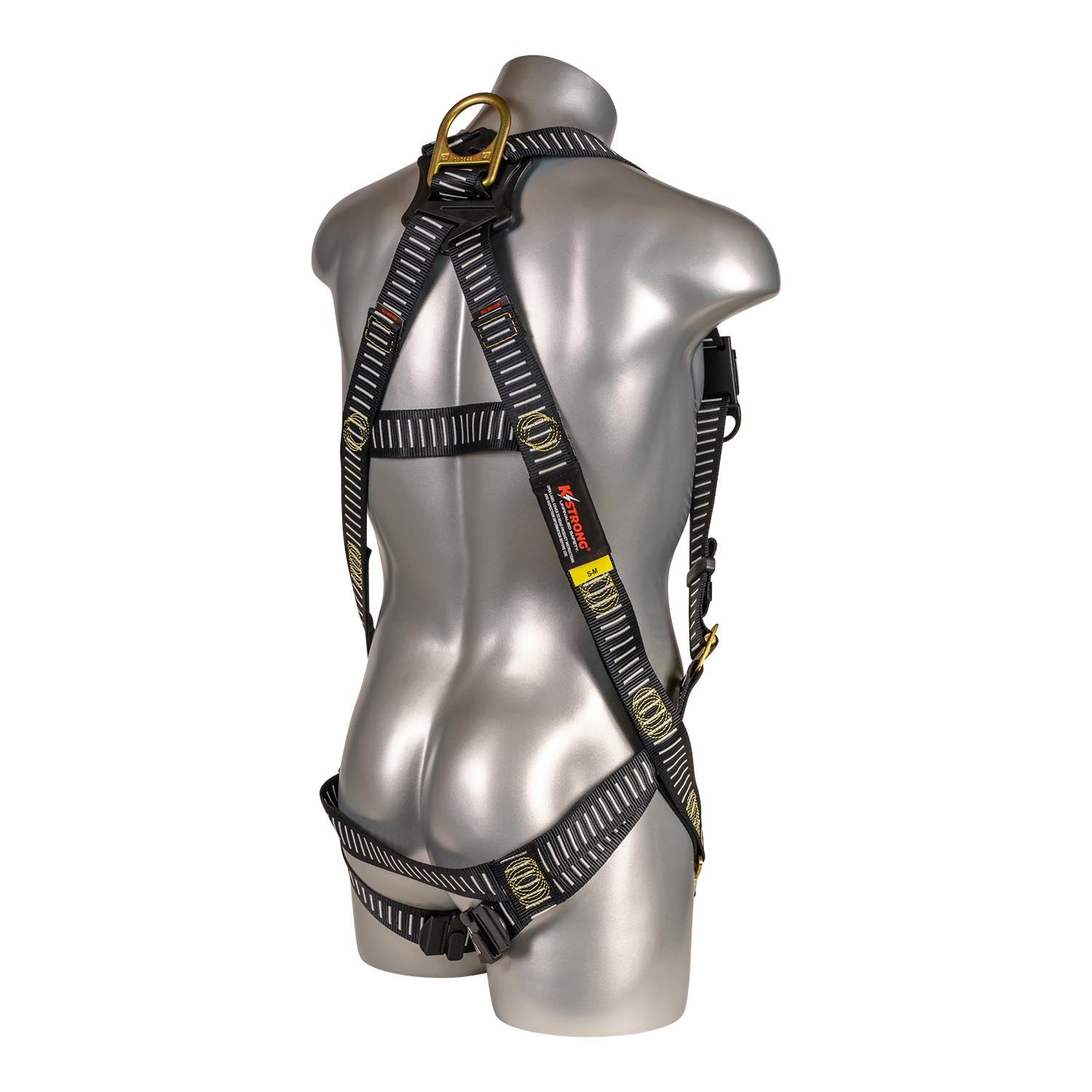 K Strong Kapture Element Welding Harness, Dorsal D-Ring, QC Chest and Legs (M-L) UFH19902QFR(M-L)
