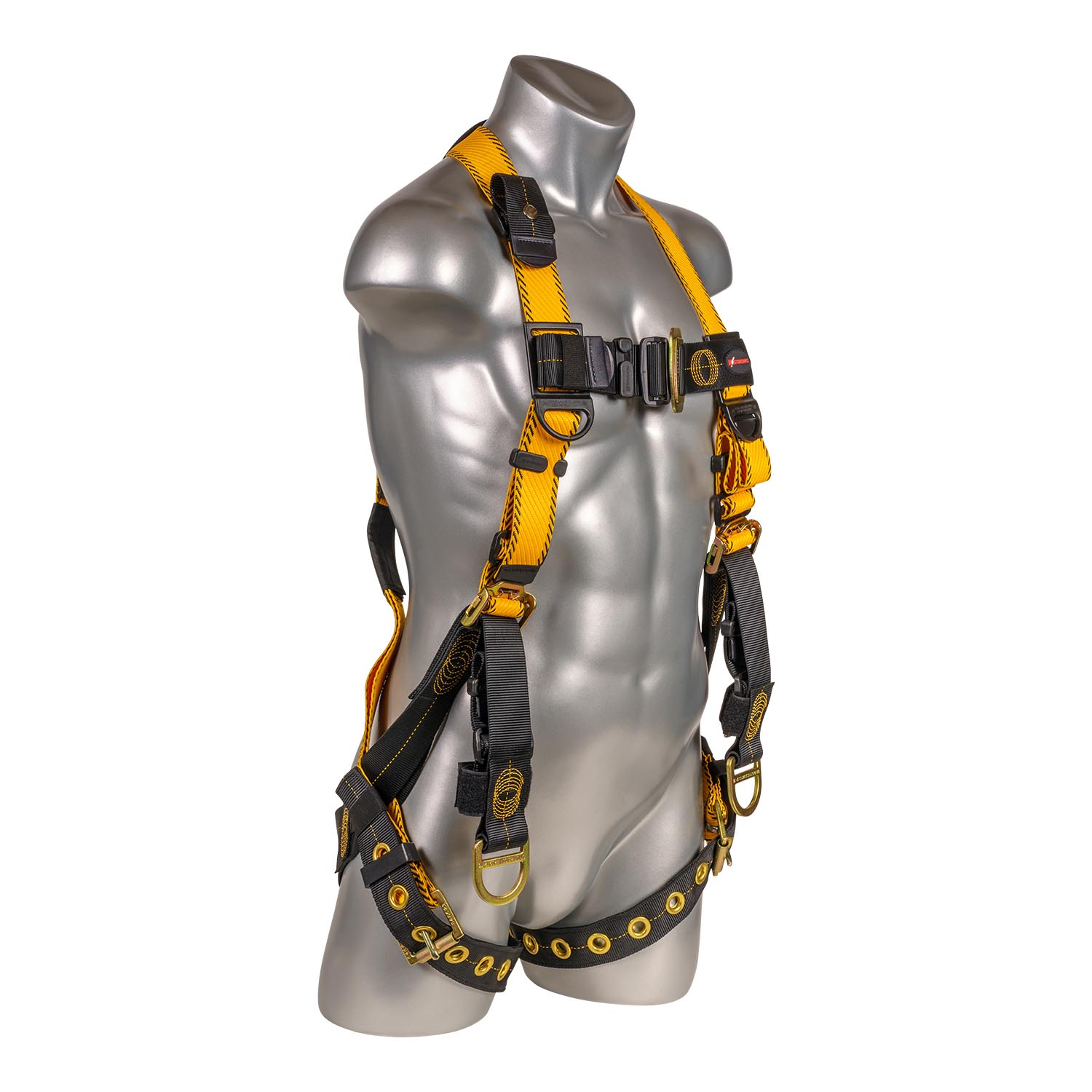 K Strong Kapture Element Oil and Gas Derrick Non-Belted Harness, 3 D-rings (XL-2XL) UFH90131G(XL-2XL)