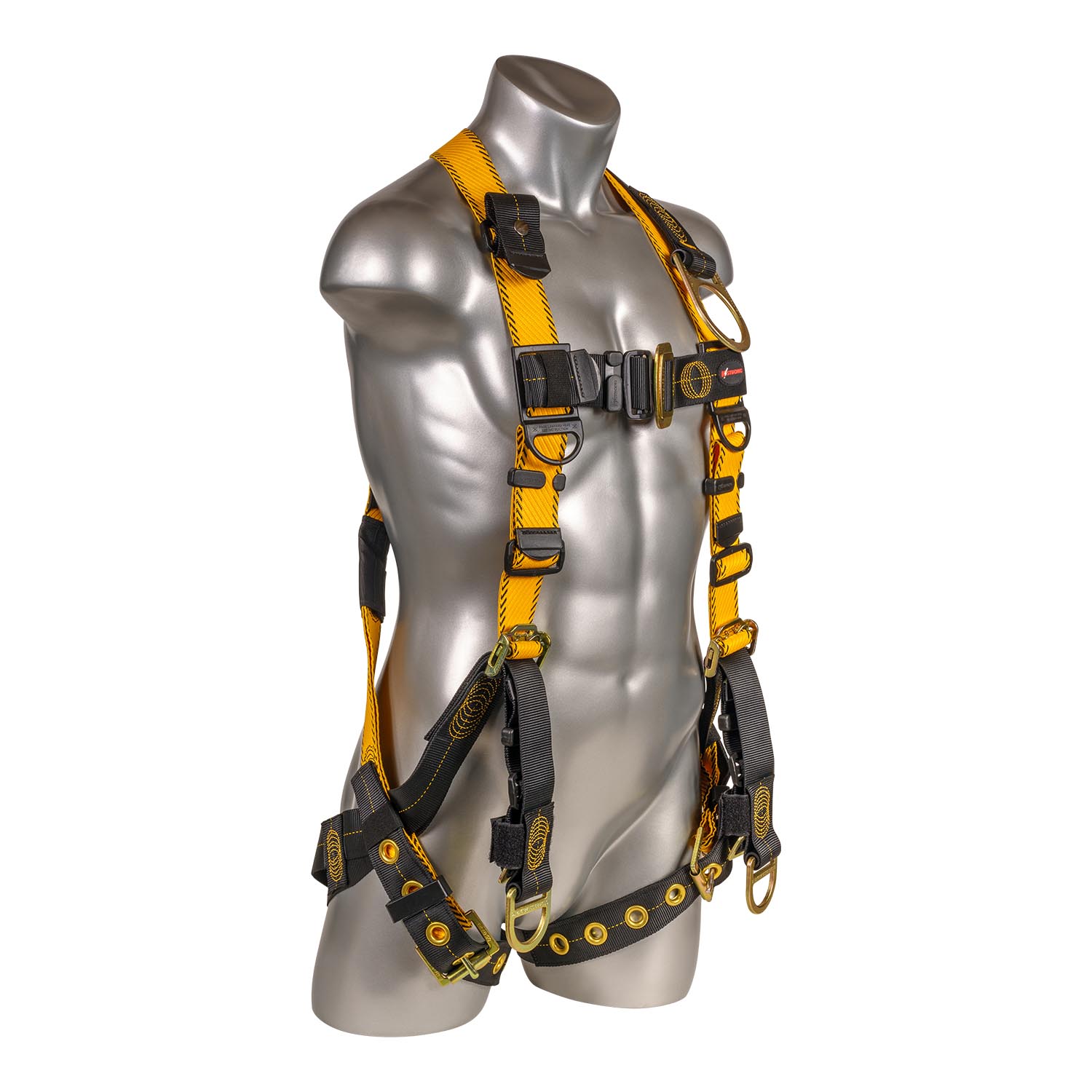K Strong Kapture Element Oil and Gas Derrick Non-Belted Harness, 4 D-rings (S-M) UFH90141G(S-M)