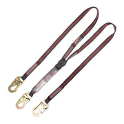 K Strong 6' Twin Leg 100% Tie-off Clear Pack Design Shock Absorbing Lanyard with Snap Hooks UFL201121