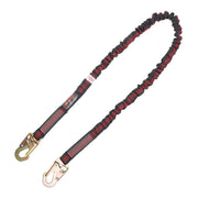K Strong 6' Internal Design Shock Absorbing Lanyard with Snap Hooks UFL204101