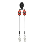 K Strong BRUTE Backer LE V2 Class 2 - Dual Interchangeable 8.5' Cable SRL-P with Swivel Snap Hooks at Anchorage End UFS310206LDV2