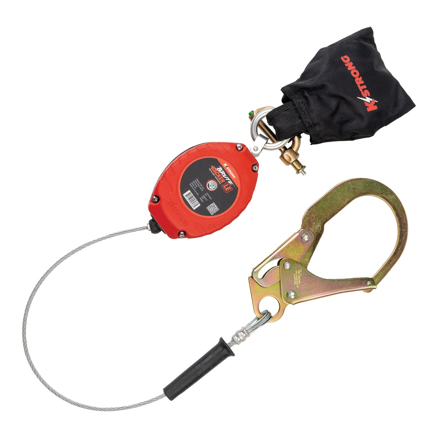 K Strong BRUTE BackerLE 8.5' Cable SRL-P with Rebar Hook at Anchorage End UFS314006L