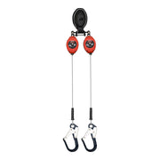 K Strong BRUTE Backer LE V2 Class 2 - Dual Interchangeable 8.5' Cable SRL-P with Aluminum Rebar Hooks at Anchorage End UFS316106LDV2