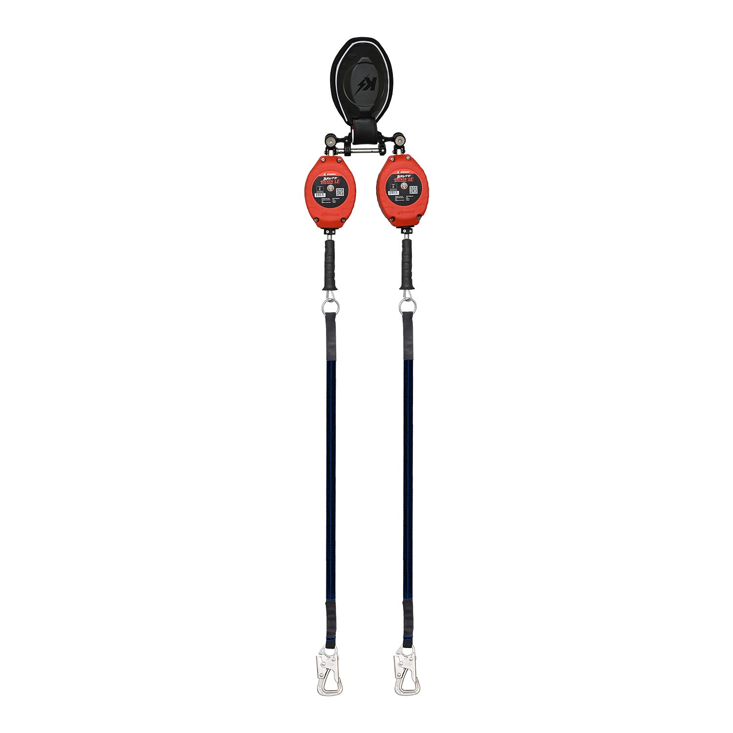 K Strong BRUTE Backer LE V2 Class 2 - Dual Interchangeable 7.5' Cable SRL-P with 2.5' Web and Tie-Back Hook UFS319006LDV2