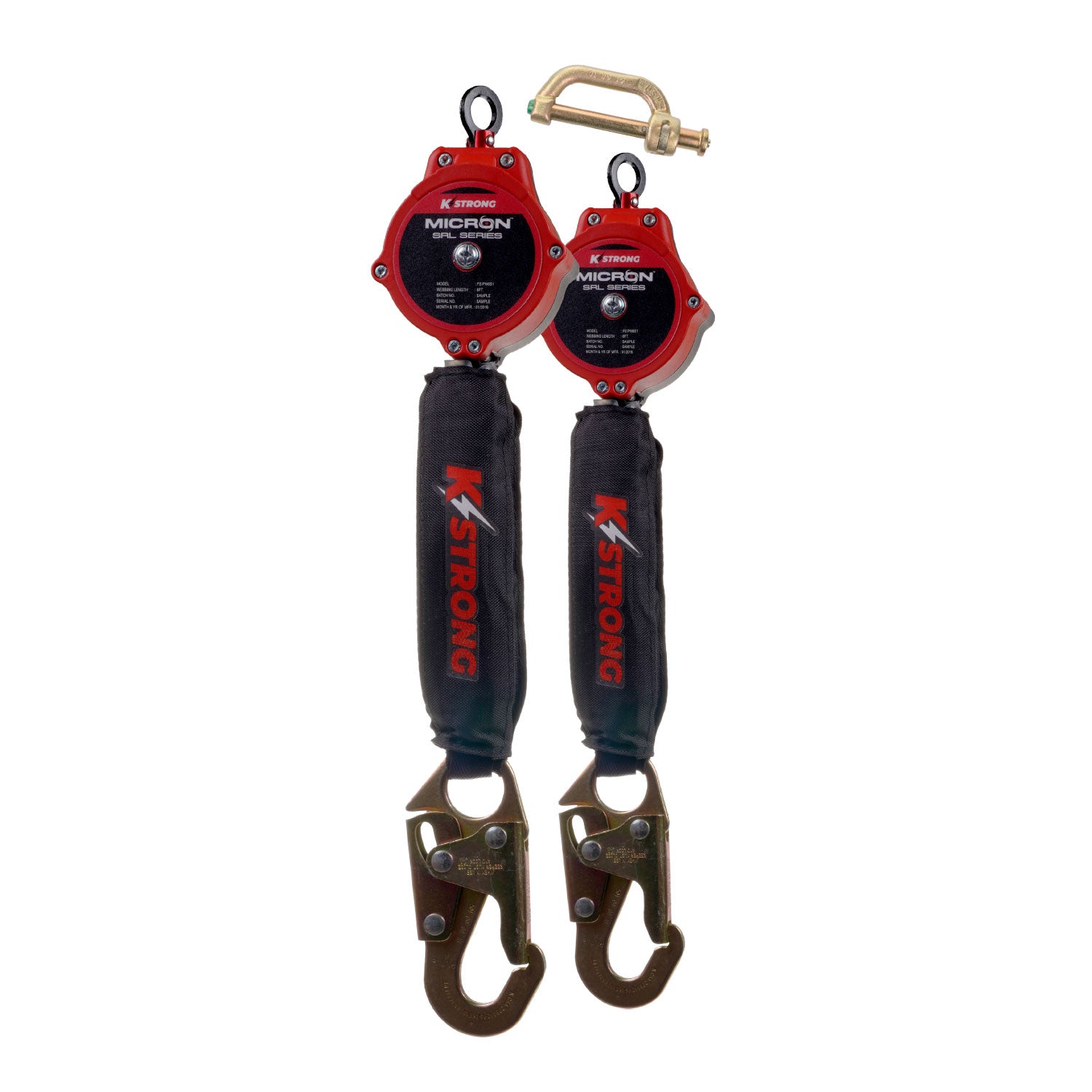 K Strong Micron Dual 6' SRL with Snap Hooks UFS350002D
