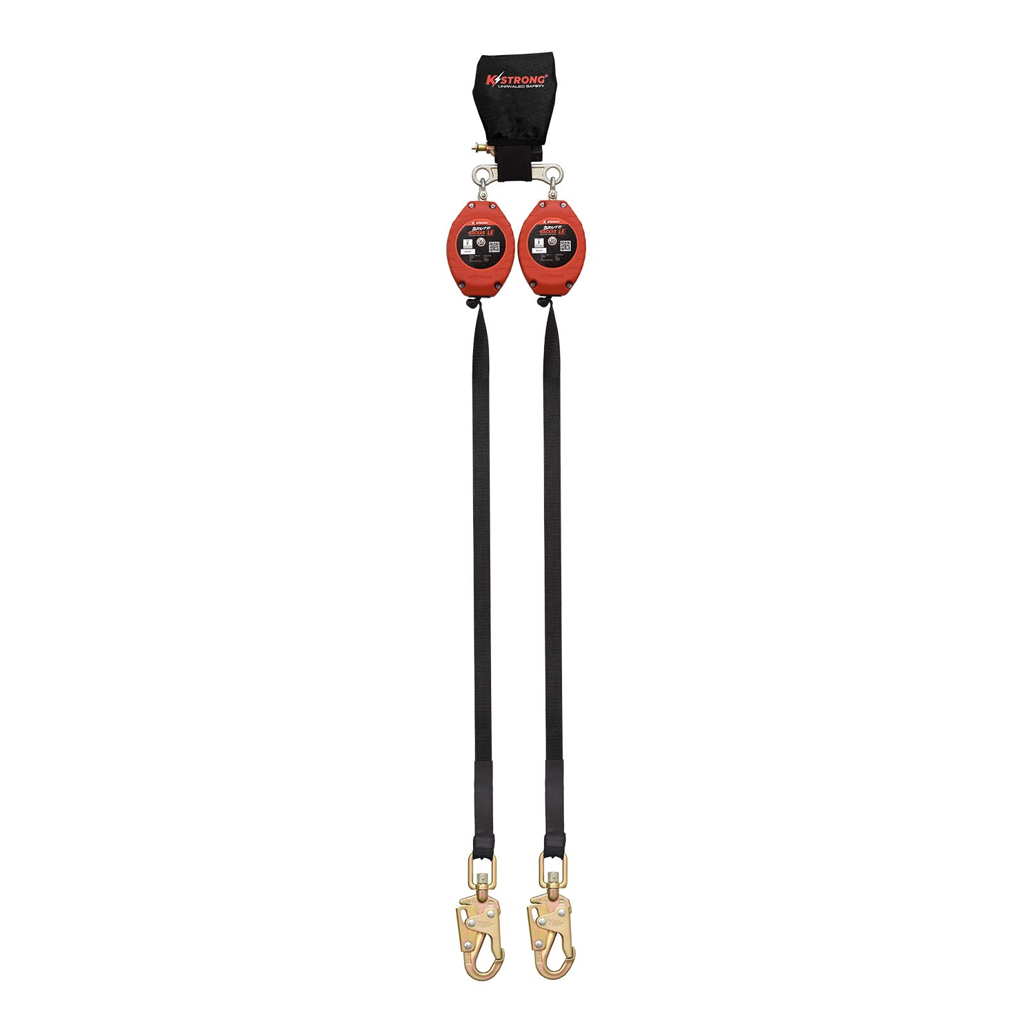 K Strong BRUTE Backer LE 8.5' Dual Web SRL with Swivel Snap Hooks at Anchorage End UFS350206LD