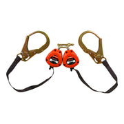 K Strong BRUTE Dual 9' SRL with Hi-Abrasion Resistant Webbing, Forged Rebar Hooks and Dorsal Connector UFS359206D