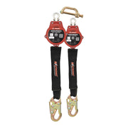 K Strong Micron Dual 6' Arc Flash Rated SRL-P with Steel Snap Hooks UFS390006D