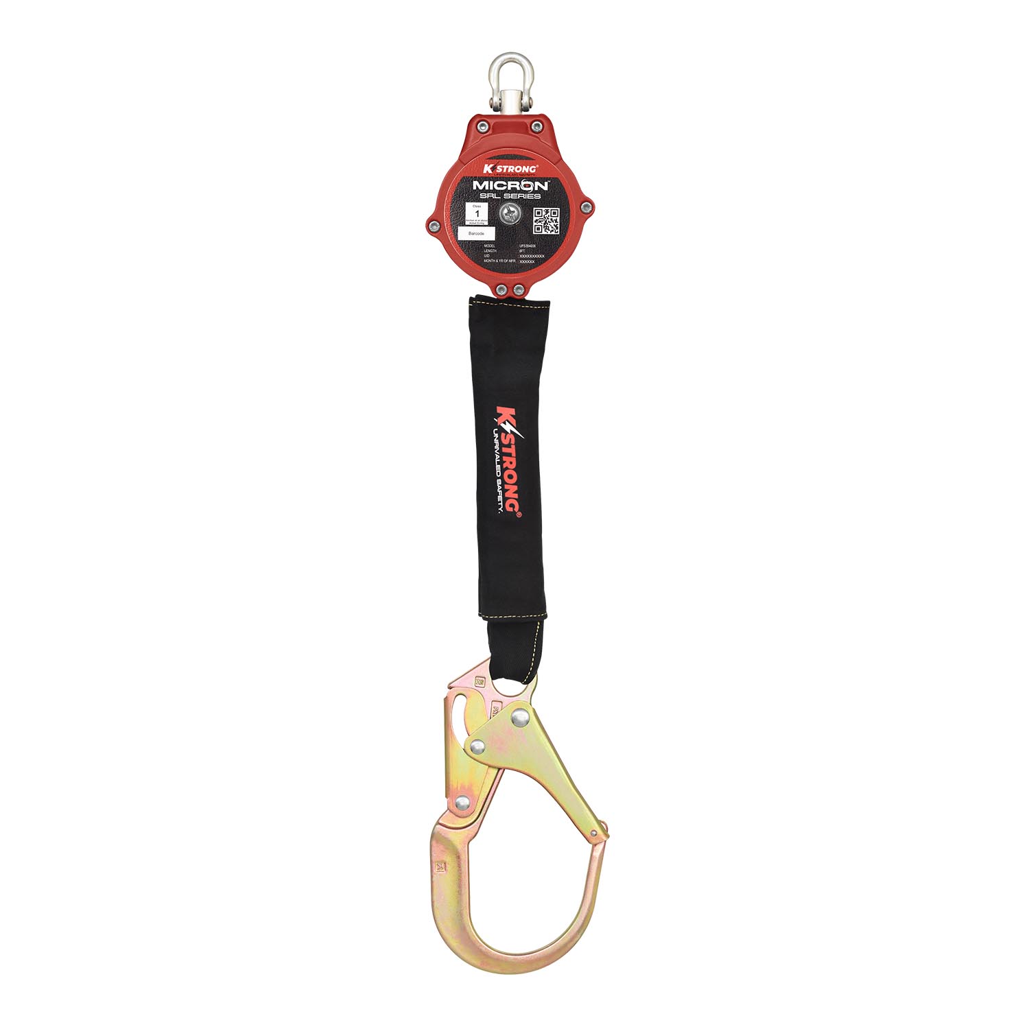 K Strong Micron 6' Arc Flash Rated SRL-P with Aluminum Rebar Hook UFS396006