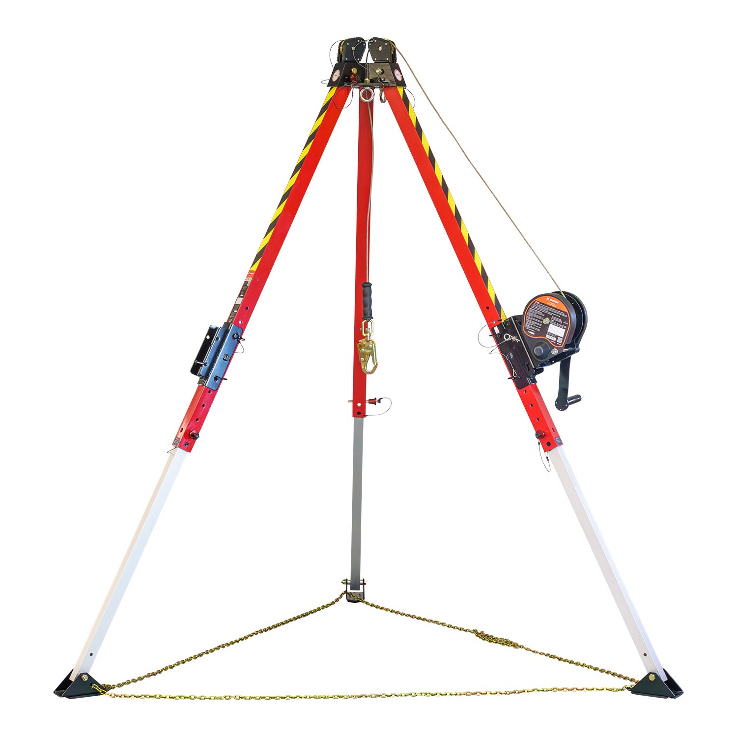 K Strong Megapod 7' Basic Kit w/ Tripod, 60' Material/Personnel Winch, and Storage Bags UFT510007BK