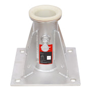 K Strong Megadavit Floor Mount Column Mast Receiver (SS316) UFT555101