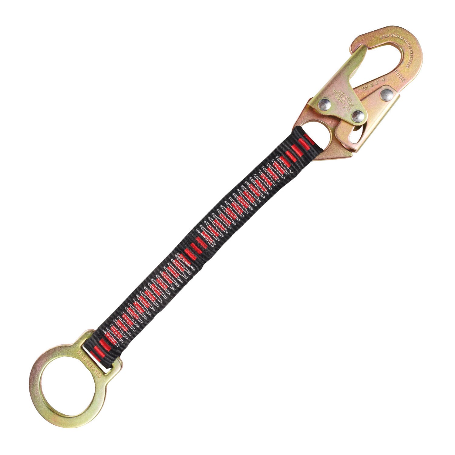 K Strong 18" D-ring Extender, Snap hook and O-ring UFZ802001