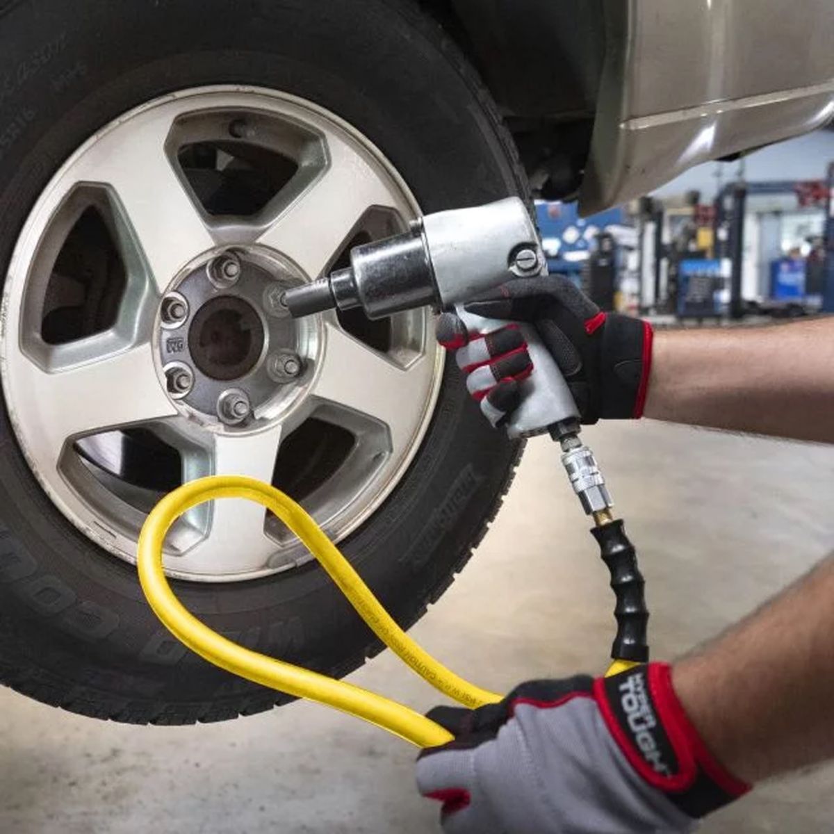 Blubird Avagard 3/8" X 50' Hybrid Air Hose Assembly 3/8" Male-NPT AVGHY3850