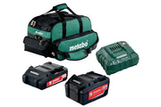 Metabo 2.0Ah and 5.2Ah 18 Volt Ultra-M Starter Battery Kit US625596052