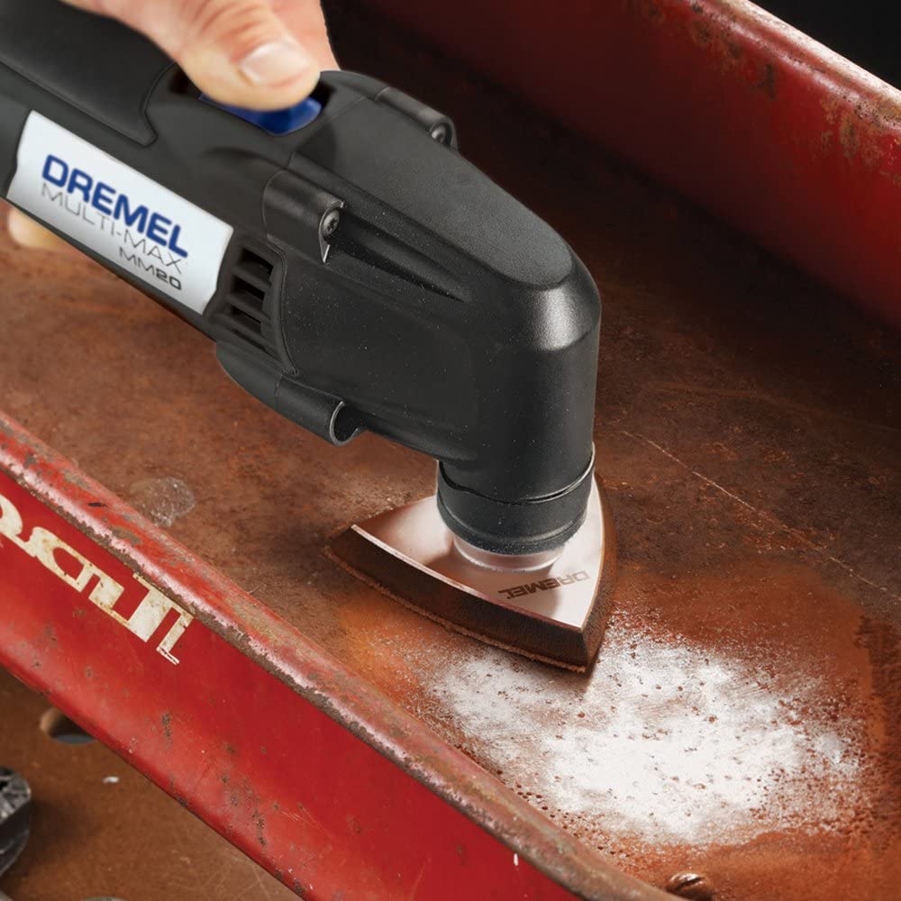 Dremel 3-1/2 in. Universal Diamond Sanding Oscillating Multi-Tool Sanding Pad MM910