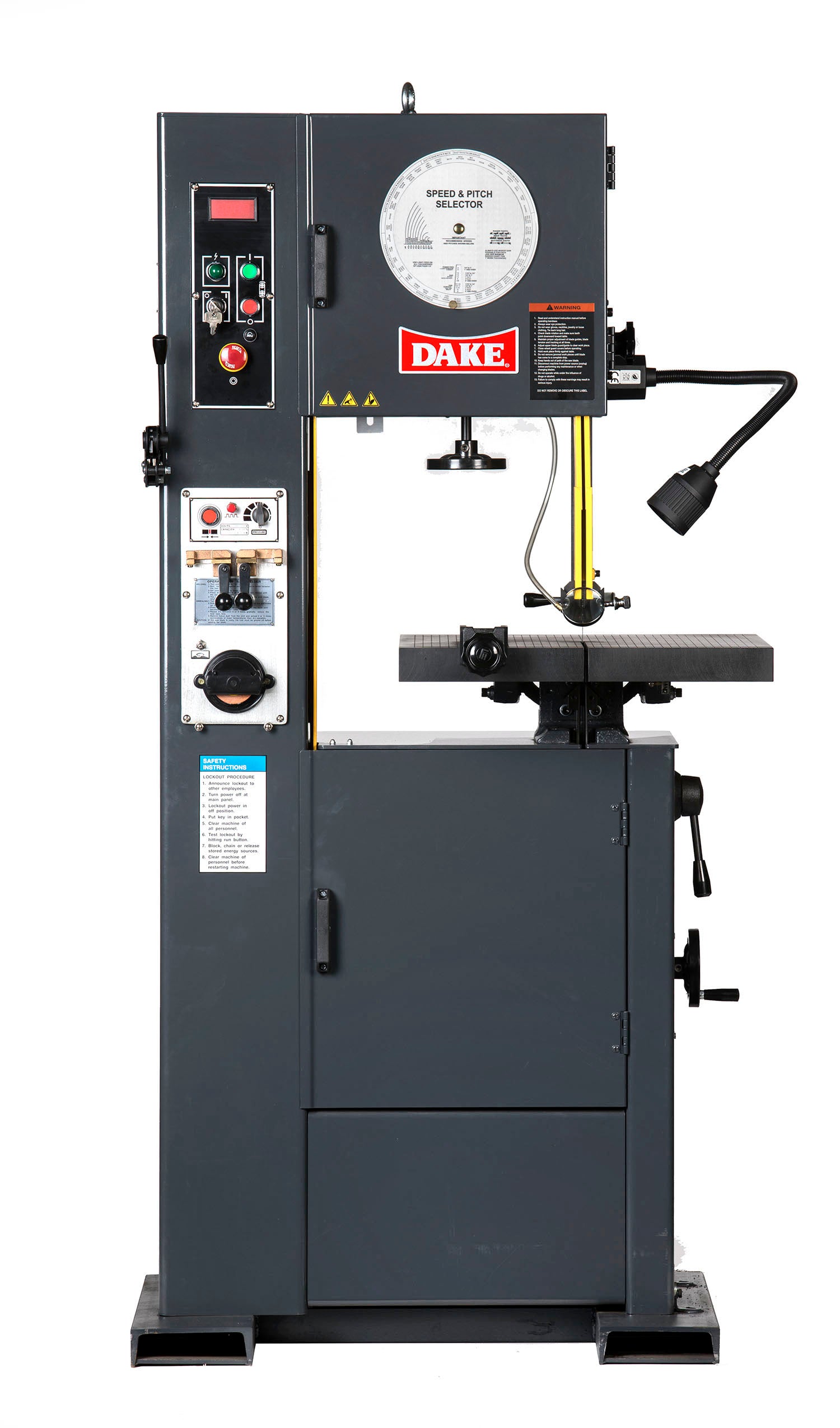 V-16 16" Vertical Bandsaw with Blade Welder, Variable Speed, 220V 3Ph