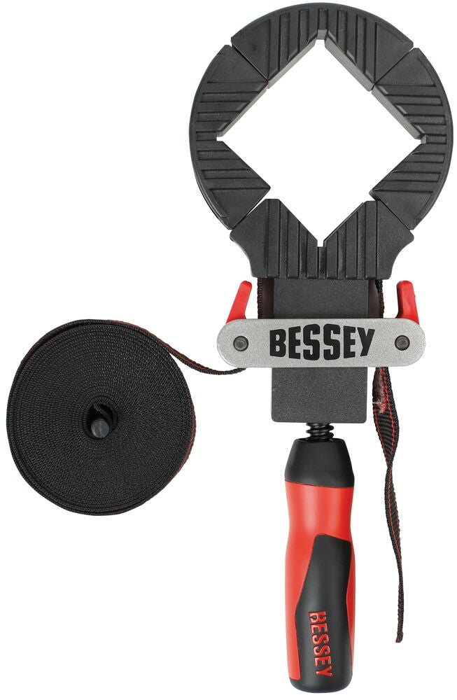 Bessey Tools 12 ft. Strap Clamp with 2K Composite Handle VAS400-CB